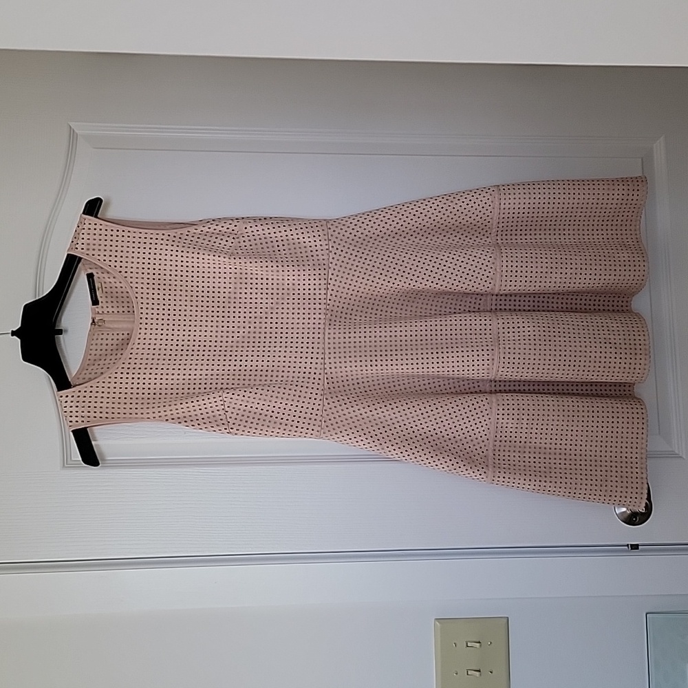 Tommy Hilfiger Blush Pink Faux Suede Dress 8
